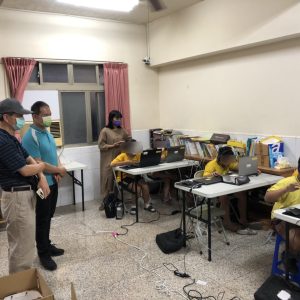 11005屏東志工訪視英文遠距教學